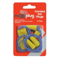 Hearing Protection Maxisafe "Maxiplug" Corded Blister Pack | HEC670