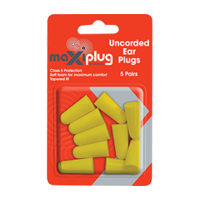 Hearing Protection Maxisafe "Maxiplug" Uncorded Blister Pack | HEU669