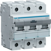 HAGER HMF390T | 100Amp Three Pole 10kA Circuit Breaker | C Curve