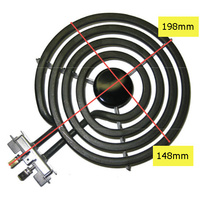 Hotplate Element 1250W | HP-019 / 10389 / GB80C000 / 0122004510 - Suits TR-13