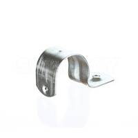 32mm Half Saddle Zinc Coated Steel 50 PACK - (Clearance 47 BOX ONLY)