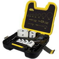 Electricians 11 Piece: White Pointer Holesaw Kit with 70 & 92mm | Alpha HSKELW11L