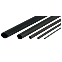 Alco HSMWGL16-5L | Heat Shrink Medium Wall Glued 16.6 - 4.55mm | 1.2m | Black