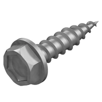 Matelec HXN-G10M20-G | Hex Head Needle Point Screw 10G x 20mm | 200 Jar