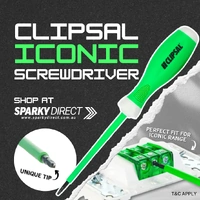 Clipsal Iconic Screwdriver | Limited Edition Screwdriver for the Iconic Range (1000v)