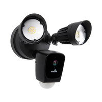 IntelLink INT1FLCAM-B | Security Floodlight Camera with Smart Phone App