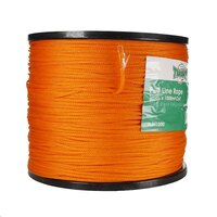 Trademate JL3-1000 | Cable Pull Line Rope 3mm x 1000mt Coil | 90kg Break (Orange) | JETLINE