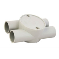 H Type 4 way Junction Box 25mm | JTH-25