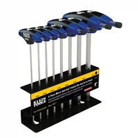 Klein Tools JTH68MB | 8 Piece T-Handle Metric Hex Kit | Ball End