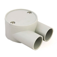U Type 2 way Junction Box 20mm | JTU-20