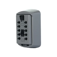 Crocodile Lock KST-2CAP | Digital Slimline Titanium Key Safe Box | Holds 2 Keys