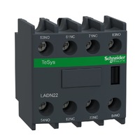 Schneider Electric TeSys LADN22 | Auxiliary contact block | 2NO + 2NC