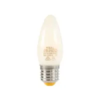 SAL LCA27E27D | Candle Opal LED Bulb 4W Dimmable | E27 | Warm White