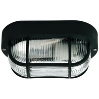 Lighting Factory LF7951BK | Osmo Outdoor Bunker Light | Black IP44