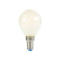 SAL LFR50E14D | Fancy Round Opal Bulb 4W Dimmable | E14 | Daylight Product main image