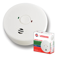 PSA LIFESAVER LIF5800-2 | Photoelectric Smoke Alarm 240v with 9v Battery Backup Series 2