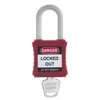 Padlock 38mm - 6mm Steel Shank | LOCKOUT-LOCK-SR-KD
