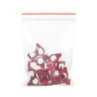 Volt Safety LOCK-MCB-UCL4-10 | Lock Dog Aluminium Toggle Lockout | 10 Pack | Red