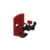 Mini Circuit Breaker Lockout No Tool Red- Small | LOCK-MCB-UCL7
