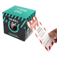 Volt Safety LOCKOUT-TAG-ROLL | Do Not Operate Lockout Tag Roll | Qty 200