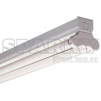 2 x 36w Bare Batten Fluorescent 4000k hpf | LP236EL