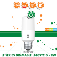 SAL LT409TC-E27D | 9W Dimmable ES LED Lamp |  Tri Colour 3K/4K/6K