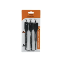 Lerin LTSB-SET202225 | SharpEdge Flat Spade Bit Set 20mm, 22mm, 25mm | 3 Sizes