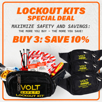 Volt Safety Lock-Kit-P-Bundle3 | Electrical Contractor Lockout Tagout Kit | 3 Pack
