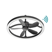 Martec MCDC500M | Catalina DC 21" Smart Ceiling Fan with LED Light | Matt Black