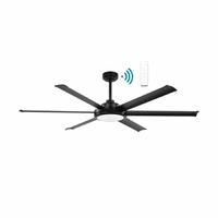 Martec MDCAM-MDCAB210ML | Albatross II DC 84" Matt Black Ceiling Fan LED Light | WiFi