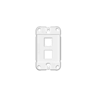 Diginet MEDMGP2G | MEDM 2 Gang Grid Plate – Suits Clipsal Iconic 40M | 1 Dimmer, 1 Switch Config