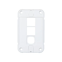 Diginet MEDMGP3G | MEDM 3 Gang Grid Plate – Suits Clipsal Iconic 40M | 1 Dimmer, 2 Switch Config