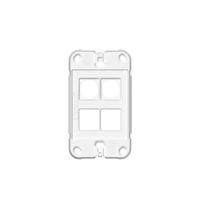 Diginet MEDMGP4G2D2S | MEDM 4G Grid Plate Suits Iconic 40M | 2 Dimmer, 2 Switch Config