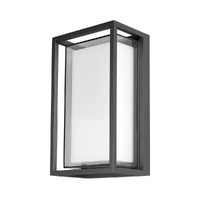 Martec MLXC34512M | Crew 12W Tricolour LED Wall Light | Matt Black