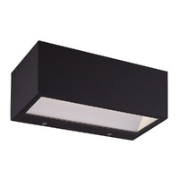Martec MLXD34518M | Delta 18W Tricolour LED Up/Down Wall Light | Black