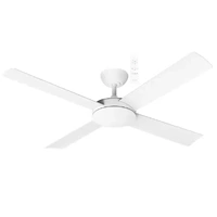 Martec MQDC134WR | Quantum DC 1320mm White Ceiling Fan | With Remote Control