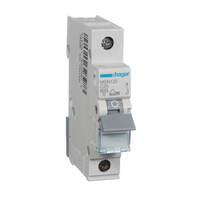 HAGER MSN125 | 25Amp Single Pole 6kA C-Curve Circuit Breaker