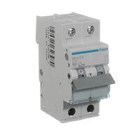 HAGER MSN210 | 10Amp Double Pole 6kA Circuit Breaker