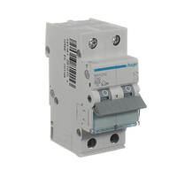 HAGER MSN250 | 50Amp Double Pole 6kA Circuit Breaker