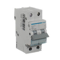 HAGER MSN263 | 63Amp Double Pole 6kA Circuit Breaker