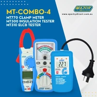 Major Tech MT-COMBO-4 | MT770 Clamp Meter + MT500 Insulation Tester  + MT310 ELCB Tester