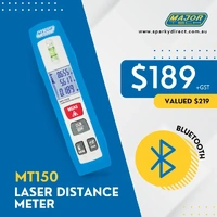 Major Tech MT150 | 50m Laser Distance Meter