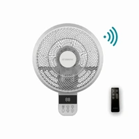 Martec MWFA350W | Avalon DC 14" White Wall Fan w/Remote Control | Oscillates