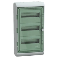 Clipsal MX9SBWP312S | MAX9 36 Pole Weatherproof Enclosure IP65 | 3 Rows