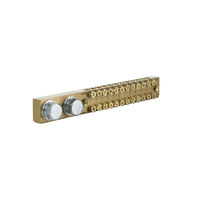IPD NB12-K | 165A 12 Way Neutral Link Bar | 6mm Tunnels (143mm)