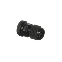 Matelec NCG-M12/B | 12mm Nylon Cable Gland | Black