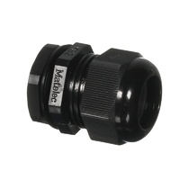 Matelec NCG-M32/B | 32mm Nylon Cable Gland | Black