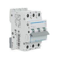 HAGER NDN340A | 40 Amp Three Pole 10kA Circuit Breaker | D Curve