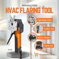 NAVTEK NEF6LM | HVAC Cordless Power Flaring Tool 7.4V 2Ah 14.8Wh