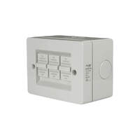 NHP NLSW316L | NLINE Weatherproof Surface Switch IP66 3 Gang 1 Pole 16A 250V